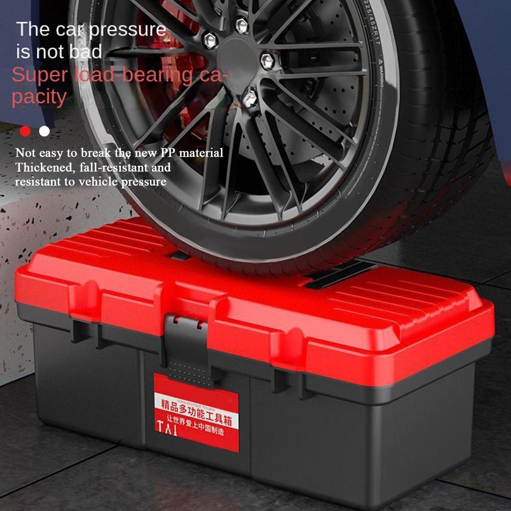 Portable Toolbox Portable Mini Easy Access Handled Heavy Duty Household Repairs Tool Organization For Vehicle Car Home Office