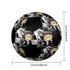 Soccer Ball Colorful Machine Stitched PVC Size 5 Team Training Competition Ready Durable High-Bounce Cool Sports Gift