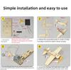 DIY Spinning Airplane Kit Solar Powered Flying Toy for Kids Hands on Science Experiment STEM Project Solar Energy Teaching