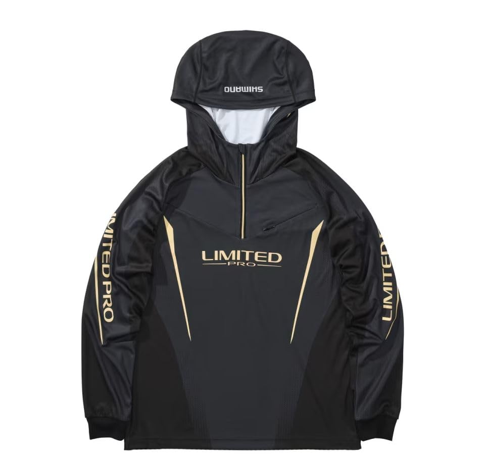 

SHIMANO Limited Pro Half Zip Hoodie Limited Black XL [SH-124Y]