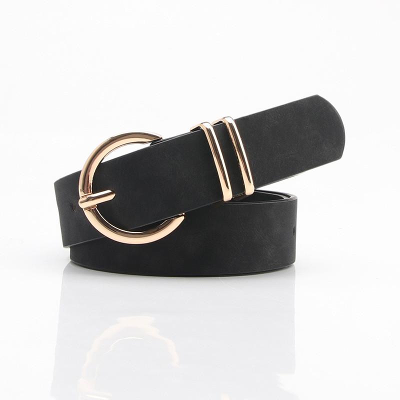 

Stylish Faux Leather Belt For Women With Textured Pattern And Pin Closure чорний