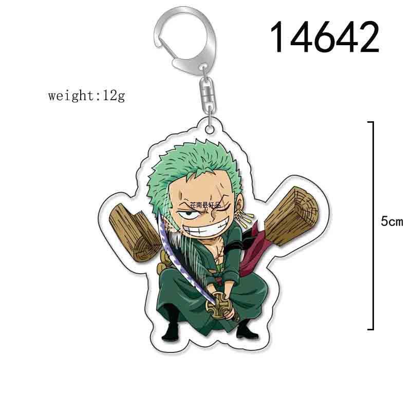Anime/Cartoon One Piece Keychain/Acrylic Keychain - Luffy, Zoro Acrylic Keychain/Cartoon Keychain Gift