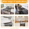 2 Pack Solid Stove Gap Covers Kit Versatile Retractable Length Stove Gap Fillers Kitchen Oven Counter Guard Accessory