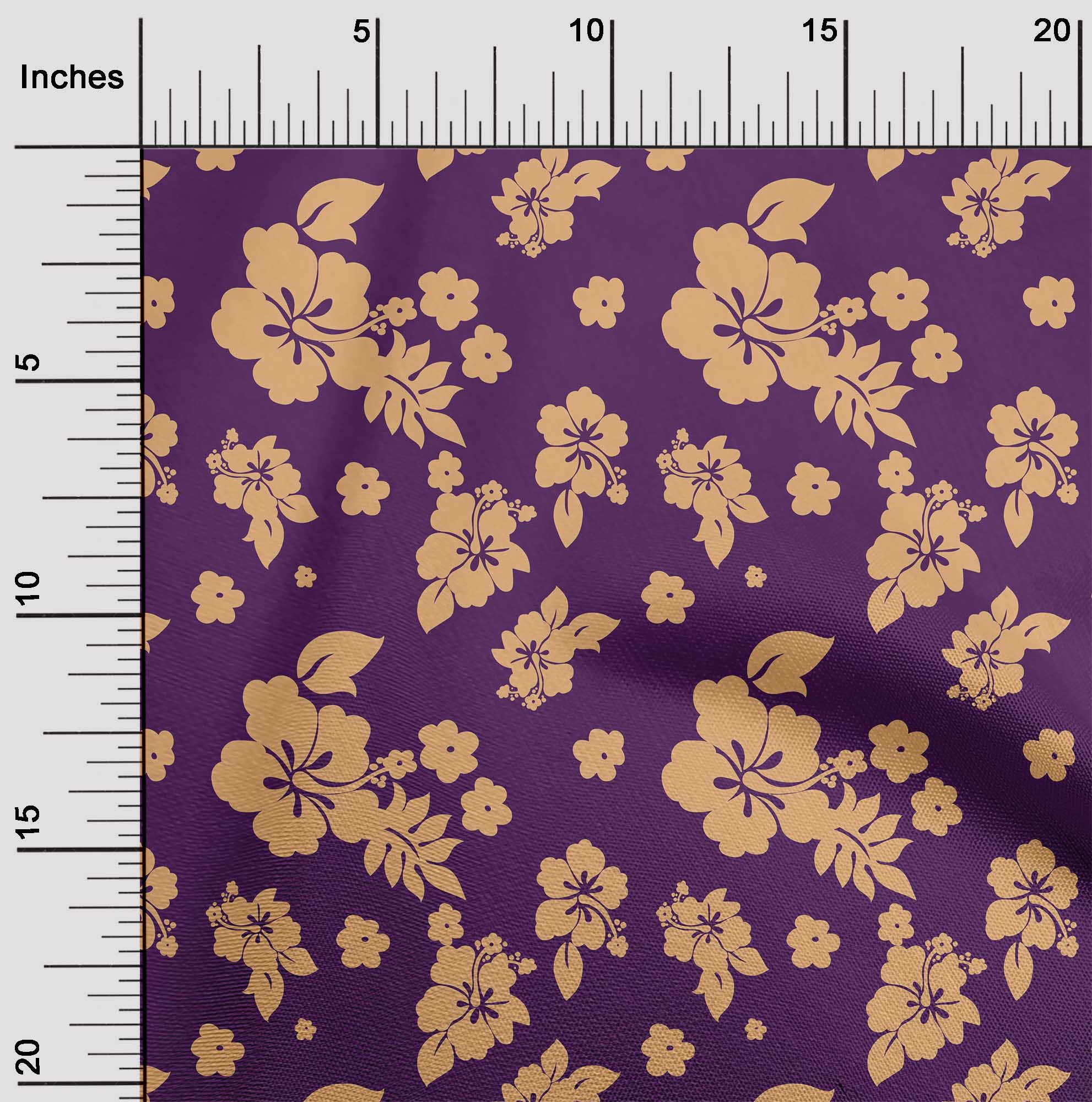 

OneOone Cotton Flex Blue Fabric Художня тканина для шиття квітів Тканина з принтом у дворі 40 дюймів 42 Inch Wide - Viscose Chiffon винний