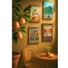 Tinplate Style Garage American Plate Sign Simple Garage Metal Plate American Vintage Style Wall Decoration Retro Goods Decoration Metal Goods Wall