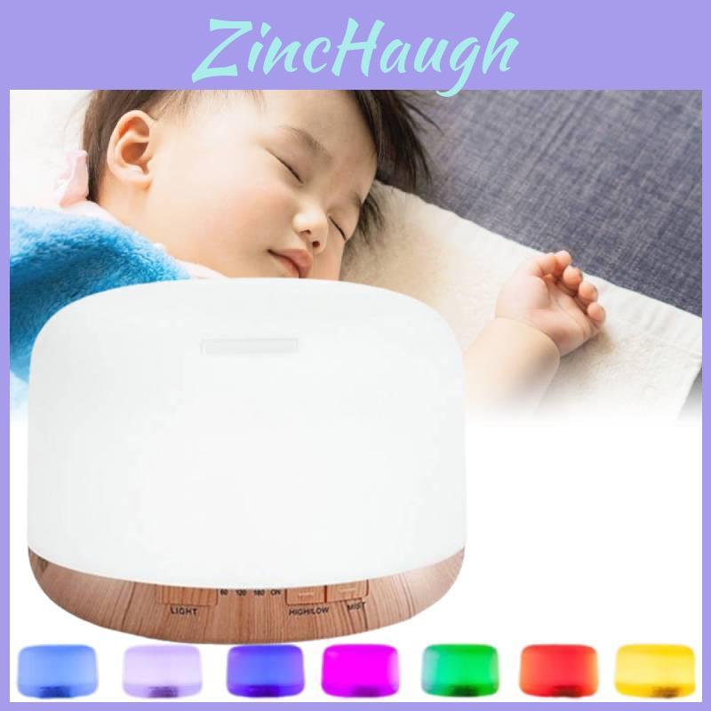 Ultra Quiet 500ml Ultrasonic Aroma Diffuser With Bluetooth Remote Control And Colorful Led Light For Home And Bedroom Use