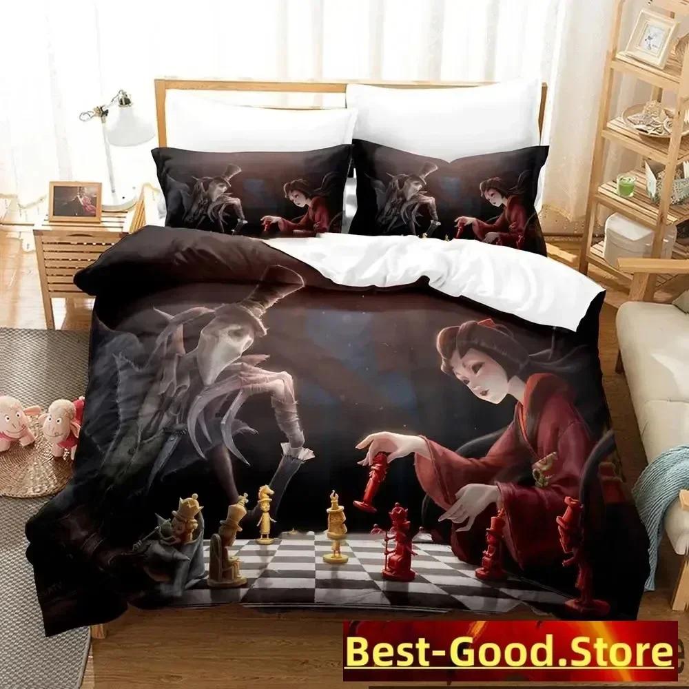 Game Identity V Anime Bedding Set Boys Girls Twin Queen King Size Duvet Cover Pillowcase Bed Boys Adult Home Textileextile