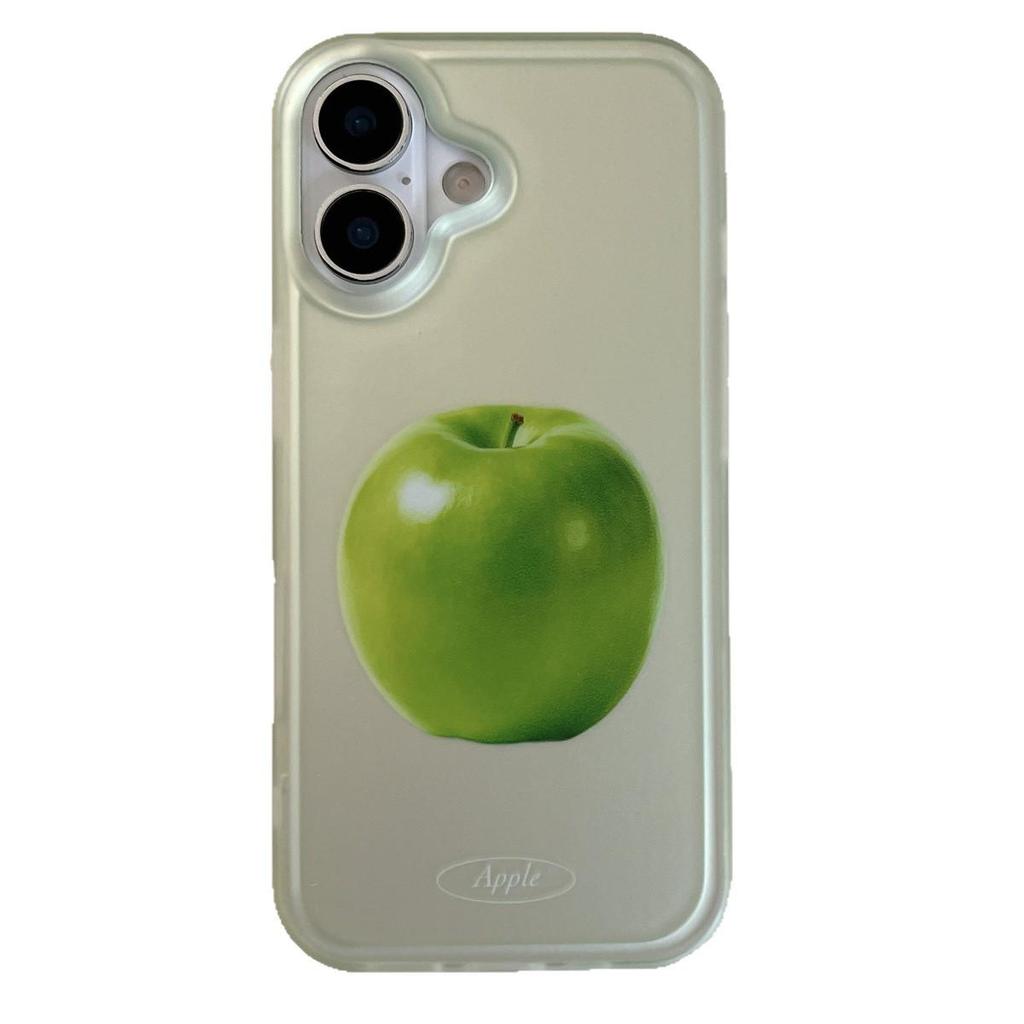 Premium Dual-Layer Strawberry Apple iPhone 14/13 & Apple 17/16/15 Pro Max Drop-Proof Case