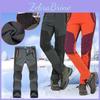 Warme Outdoor-Wander-Skihose für Herren und Damen mit kuscheligem Fleece und wasserdichtem Stoff
