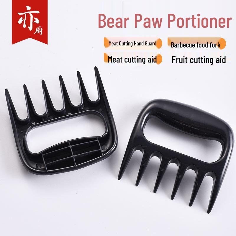 In-Stock Kitchen Meat Separator & BBQ Shredder Tool with Deli Slicer - Color Box Packaging