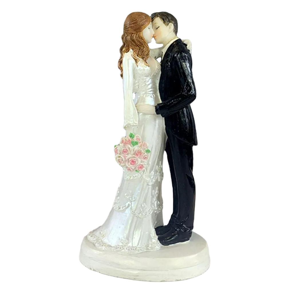 Wedding Cake Figure Cake Decoration Wedding Pair Groom And Bride Modern