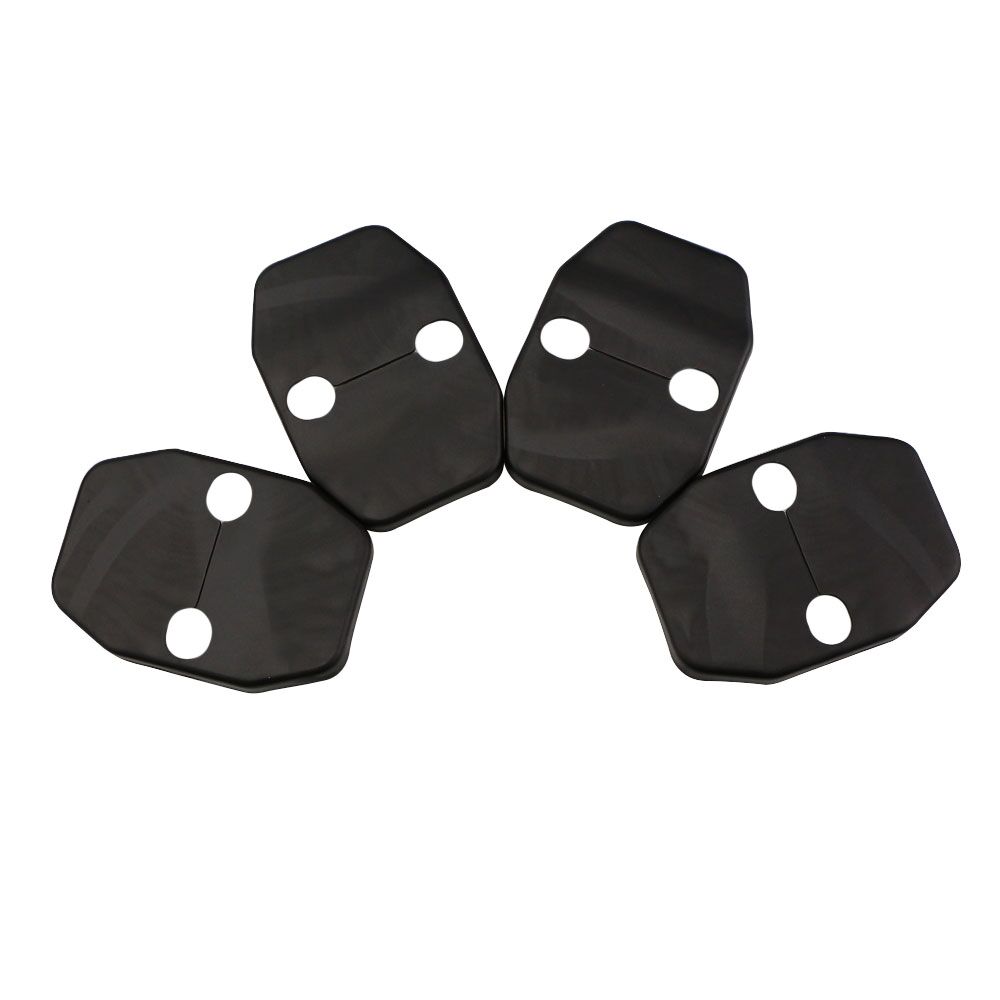 ABS Car Door Stopper Cover Door Lock Protection Covers for Jeep Compass 2017-2020 Renegade 2015-2020 Accessories