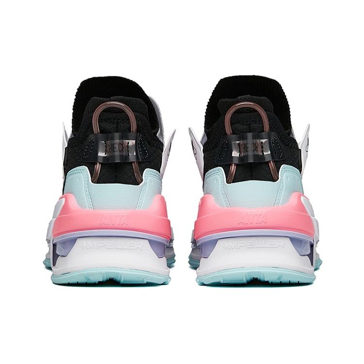 (WMNS) ANTA AT91 'White Black Purple' Women's 122148851-3