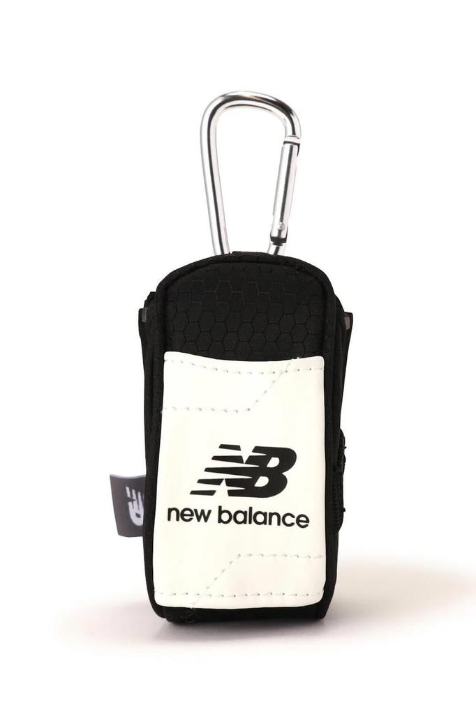 [New Balance] Golf Continuing Standard Product Ball Holder [Synthetic Leather] (Can Hold 2 Balls)  012-5984012 030White
