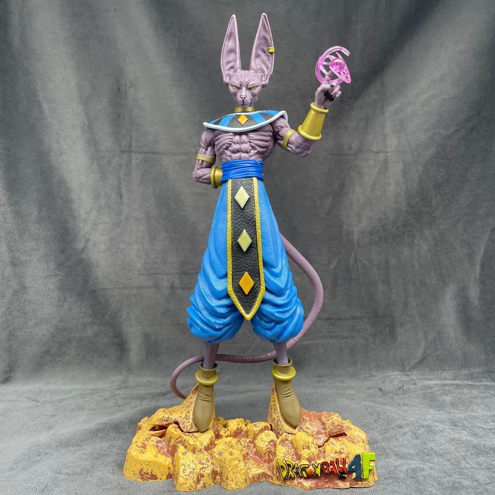 

Anime Dragon Ball Beerus Anime Action Figure Model Gifts Collectible Figurines for Kids 30cm 30CM