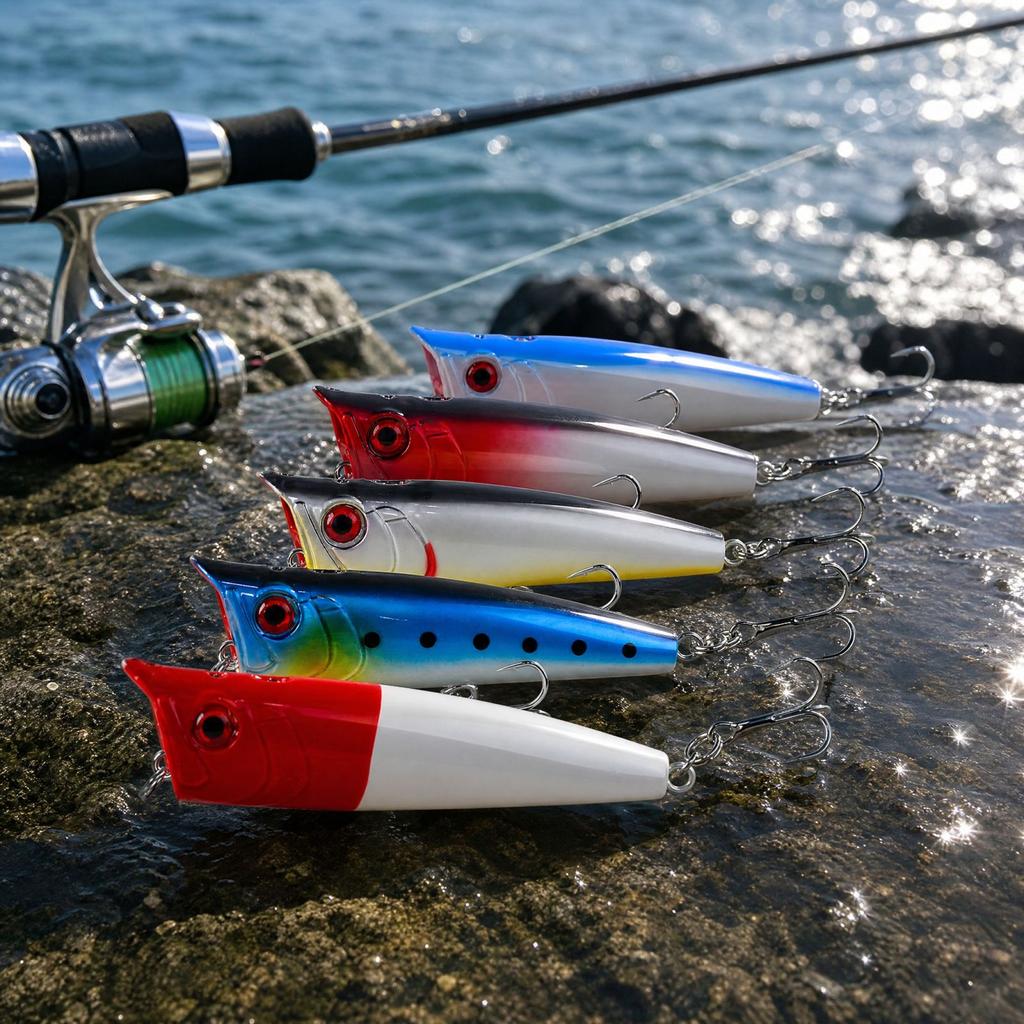Topwater Hard for Fishing, Long and - Fishing Tackle