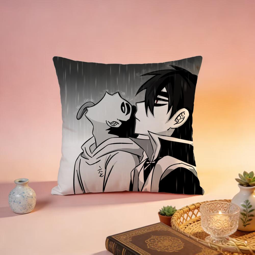 

Hot SScissor Sevenes Cushion Cover Premium SkinFriendly Pillow Case MultiPurpose for Home Office Travel 30X30cm