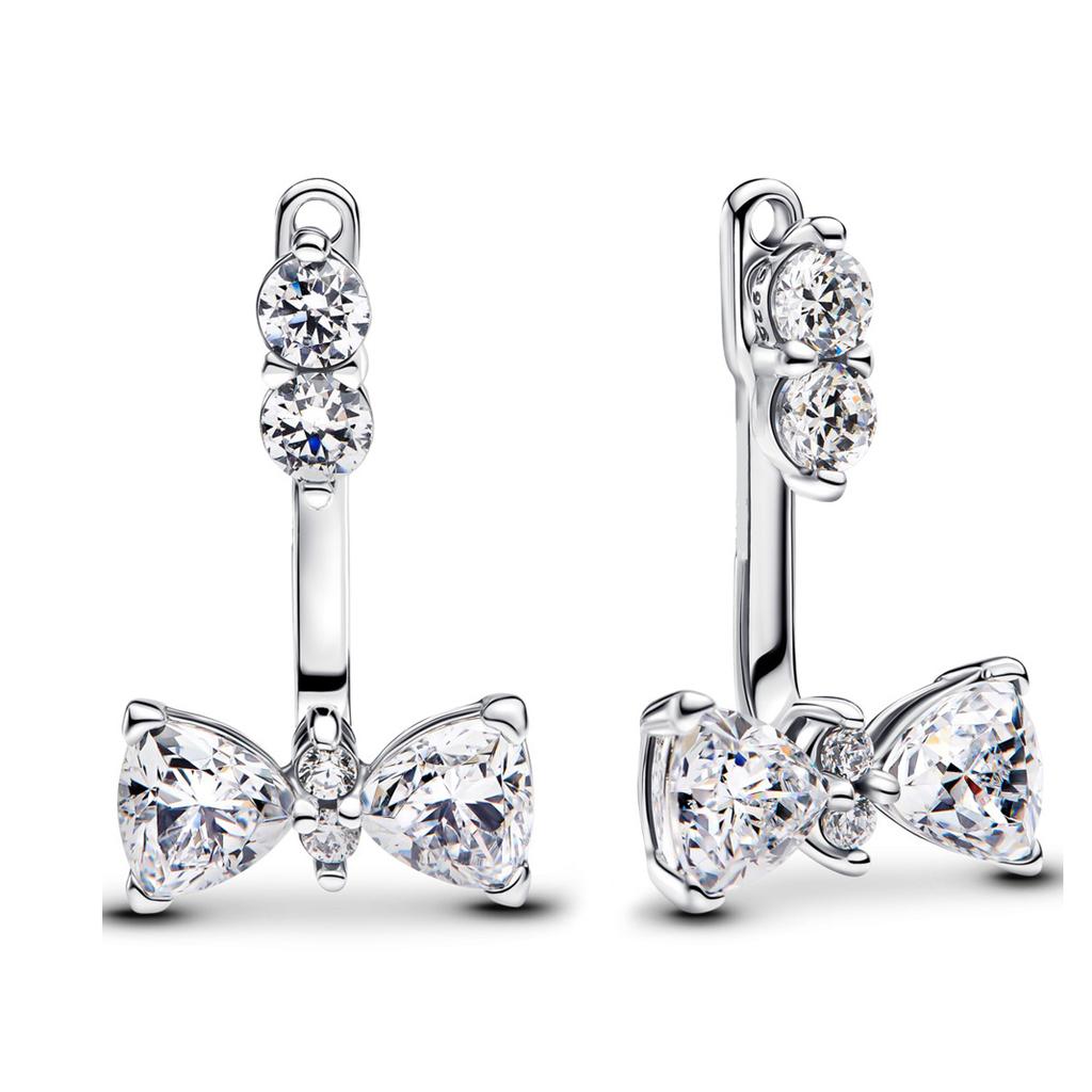 New Collection Series Christmas Charm Red Bow Bead Fit The Original Bracelet Diy Accessories Christmas Gift For Women