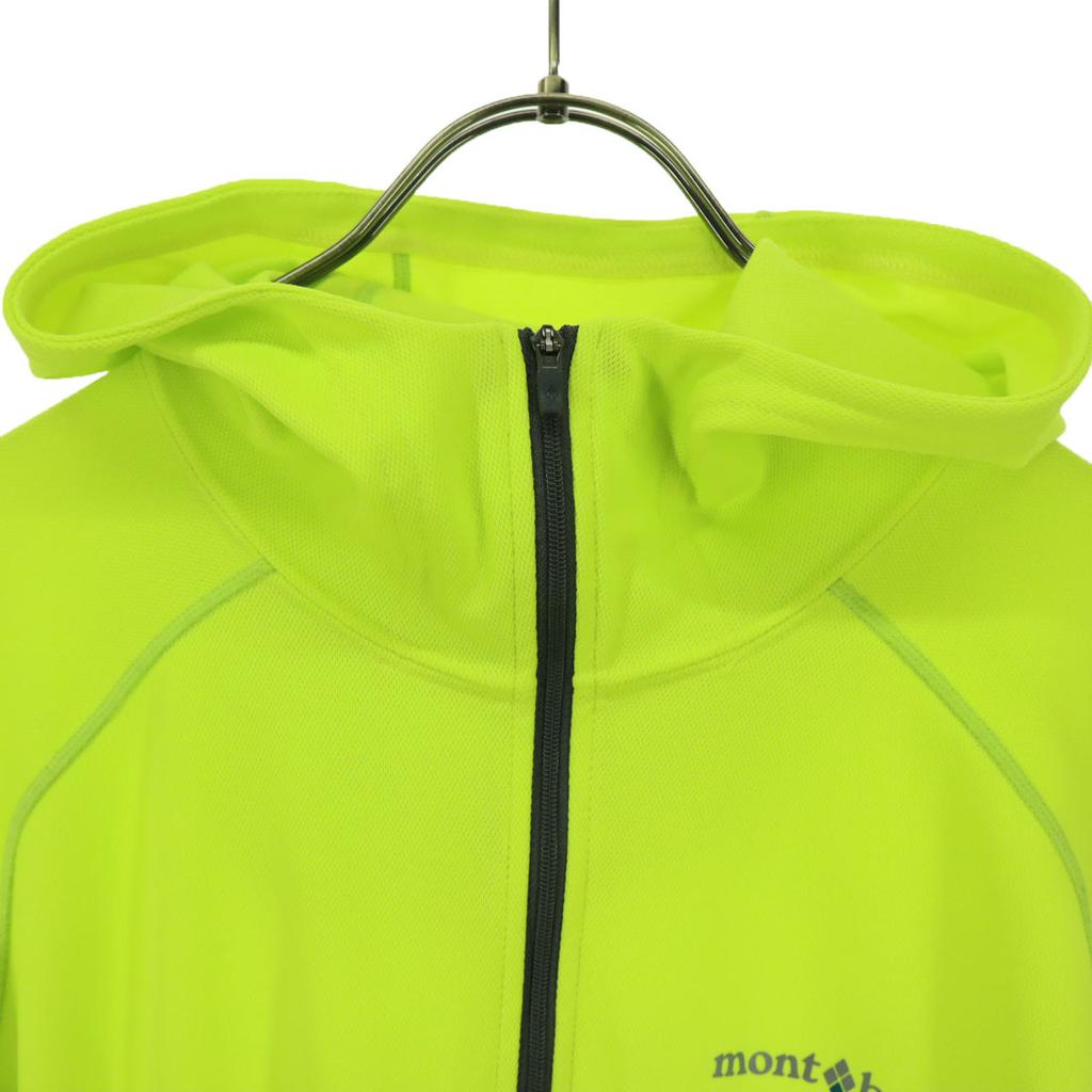 mont-bell Long sleeve Wickron ZEO Thermal Zip hoodie L yellow Women Used