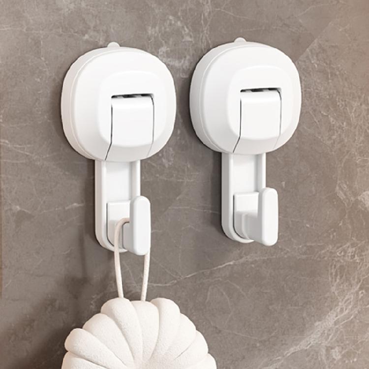 Suction Cup Hook Strong Adhesion Towel Hanger Waterproof and Reusable for Kitchen Bathroom and Shower Hanging Solution