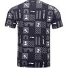 Li Ning Badminton Chengdu Panda Element Thomas Cup Round Neck Comfortable Commemorative Cultural Short Sleeve T-Shirt Unisex T-Shirt Black AHSUA45-1