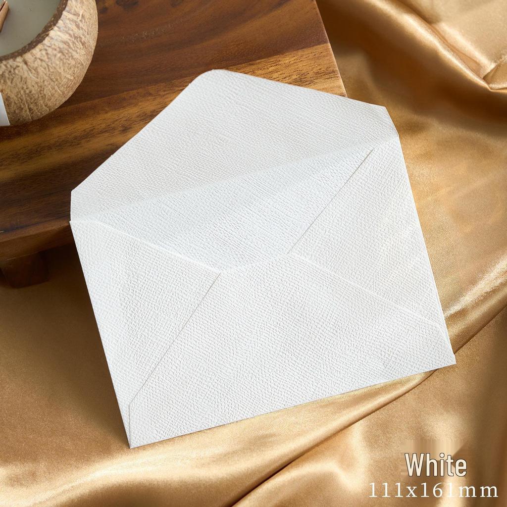 Chinese Retro Style Woven Pattern Envelope & Letter Set with Kraft Paper & Sealing Wax