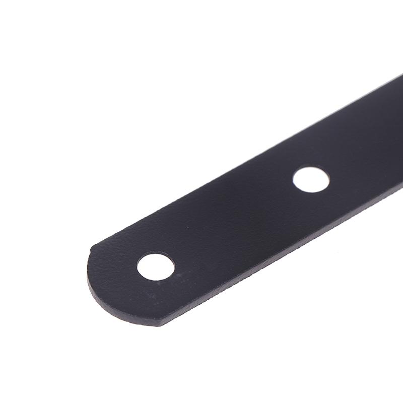 4Pcs Stainless Steel Brace Flat Metal Brackets Straight Brackets Mending Repair Plate Fixing Joining For Furniture Corner