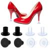 8 Paia di Copri Tacco Alto per Donne Camminata Quotidiana Lavoro Antiscivolo Riduzione del Rumore Protezione del Tacco Resistente all'Usura Protezione per Scarpe