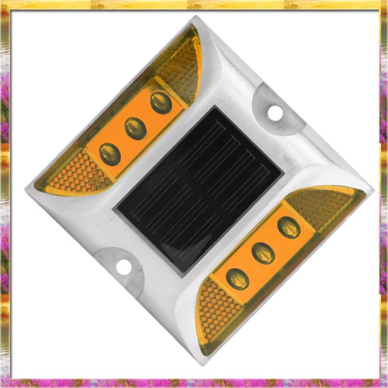 Aug. Ground Marker Lights Double-Sided Warning Light Cast Aluminum Road Stud Lights At Night