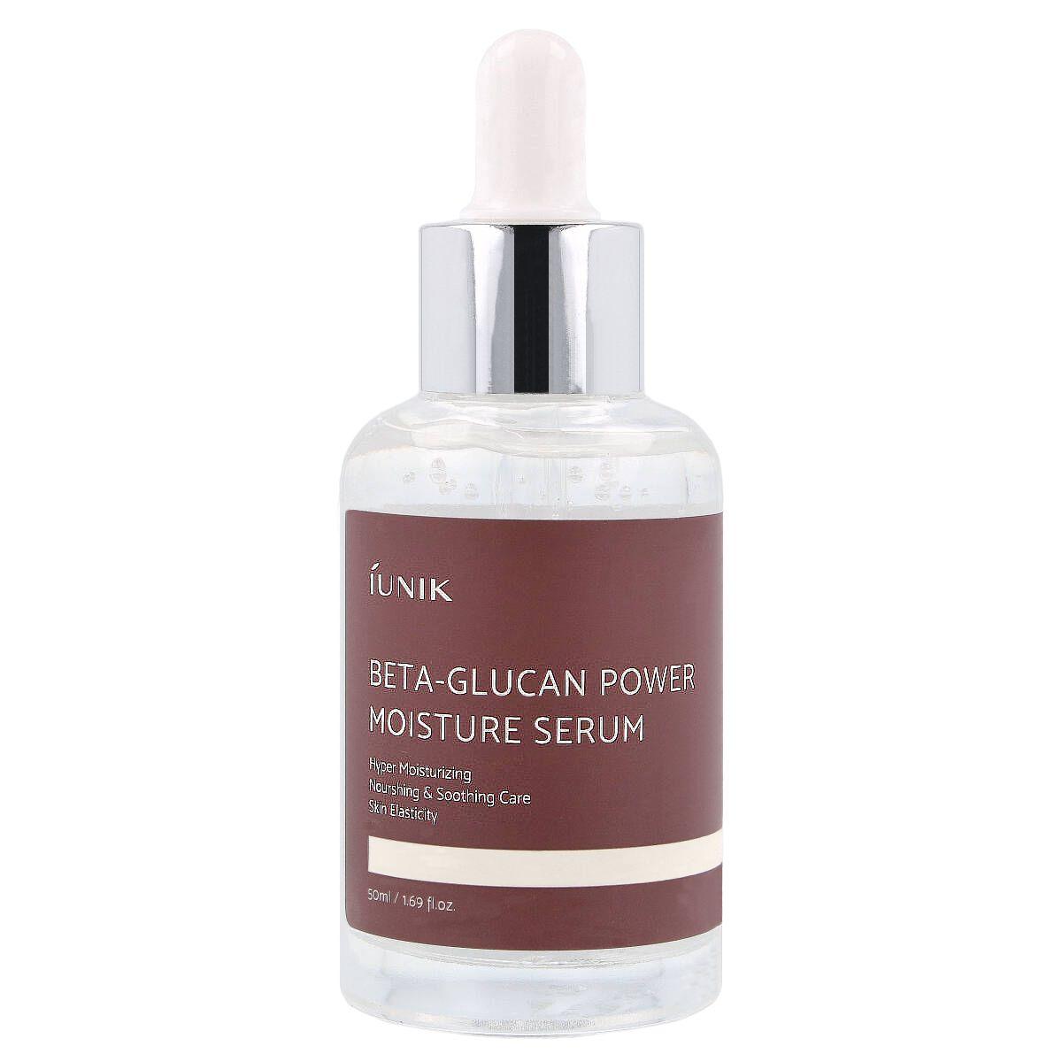 

iUNIK Beta-Glucan Power Moisture Serum, 50ml - Nawilżająco-łagodzące serum do twarzy