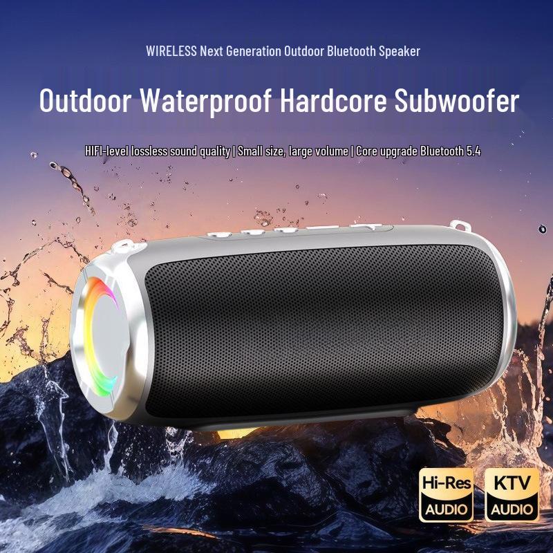 T23 High-Volume Bluetooth Speaker: Super Bass, Portable, Outdoor, Small, Long Battery Life, High-Quality Sound