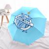 1pc Marseille Umbrella, Sun Protection, And UV Shielding. It Has Eight Sturdy Ribs for Outdoor Use And Perfect As a Holiday Gift