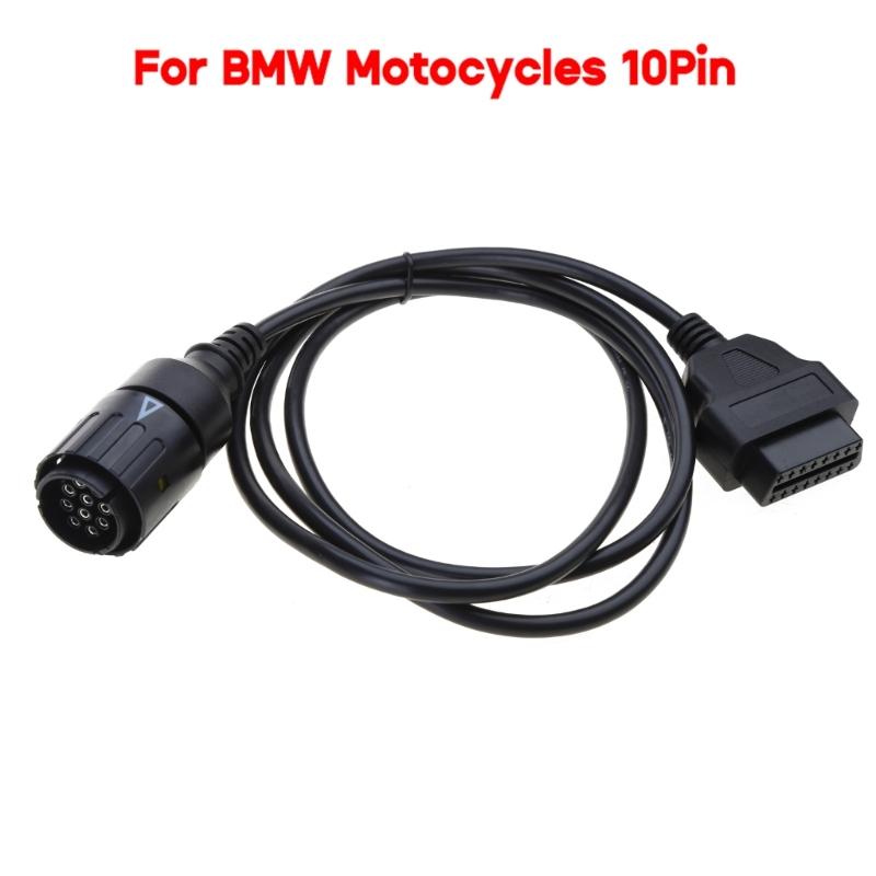 Adaptérový kabel 10 pinů na 16 pinů OBD2 Konektor adaptéru Diagnostický kabel Odolný