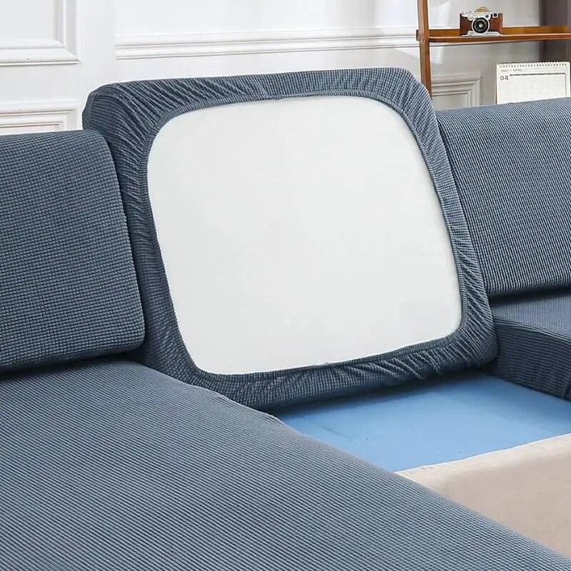 1 Stück Stretch-Sofa-Sitzkissenbezug, abnehmbar, für Wohnzimmermöbel, Schutzhülle, hochelastischer Sofabezug, Set