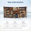 Dog Theme Beach Towel Personalized Custom Name & Text Soft Quick Dry Beach Towel for Swimming Travel