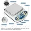 Bonvoisin Precision Electronic Scale Digital Scale 10mg High Precision Electronic Balance Weighing Instrument Analytical Electronic Balance Pan