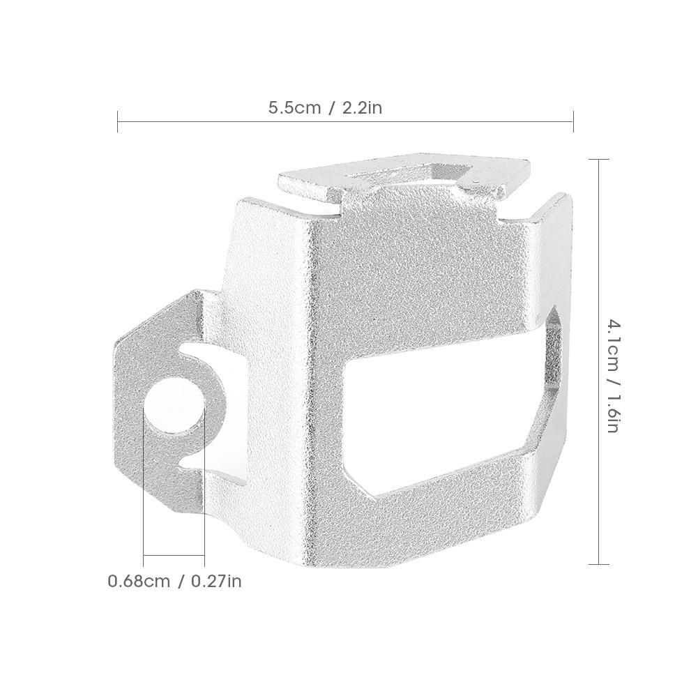 

Motorbike Rear Brake Reservoir Guard Oil Cup Cover Fit for F800GS F700GS 2013‑2018