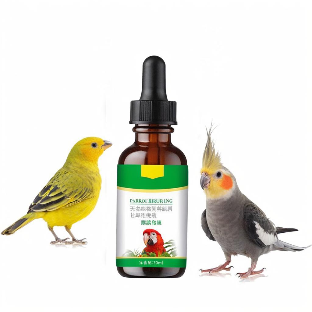 Parrot Parrot Hair Cough Sneezing Diarrhea Bird Feeling Standing 30ml
