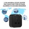 Socket Outlet 3-Pin Track Sockets Power Track Socket Outlet Versatile Electric Mobile Track Socket Power Track Adapter