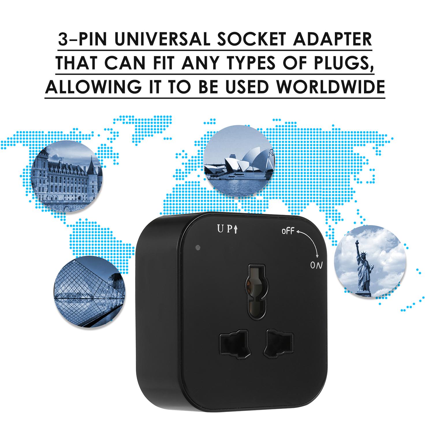 Socket Outlet 3-Pin Track Sockets Power Track Socket Outlet Versatile Electric Mobile Track Socket Power Track Adapter серый