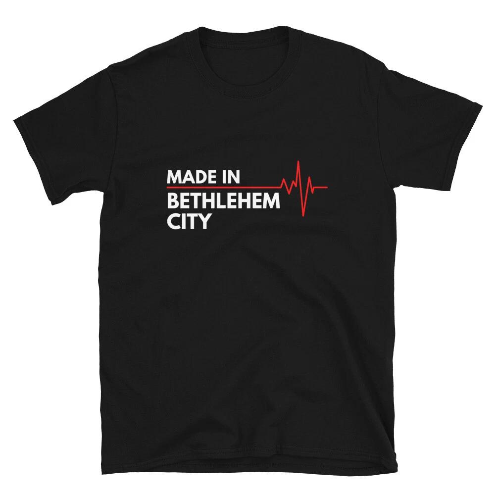 Born In Bethlehem city Pennsylvania Birthplace T-Shirt Hometown S