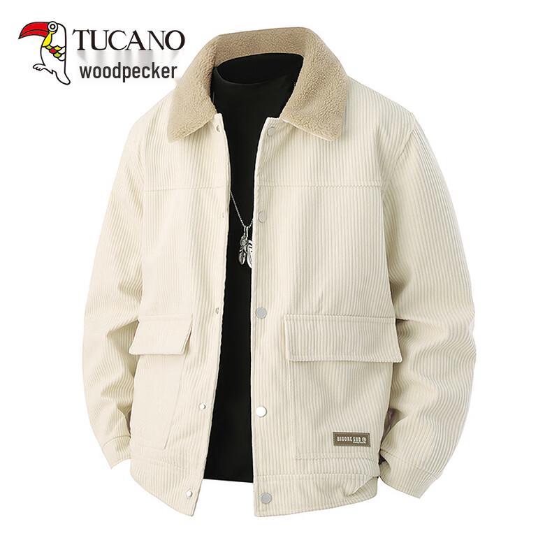 TUCANO Men s Corduroy Fleece-Lined Winter Jacket M