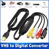 USB-карта відеозахоплення Easy Cap VHS Відеомагнітофон Телевізор DVD Відео Аудіо Конвертер USB на AV Адаптер відеозахоплення Сумісний USB1.1 NTSC/PAL