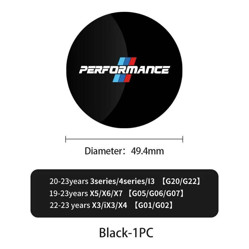 New Multimedia Knob Button Cover Interior Sticker For Bmw M Performance M2 M3 M4 M5 M6 1 2 3 4 5 7 Series X4 X5 X7 F10 E39