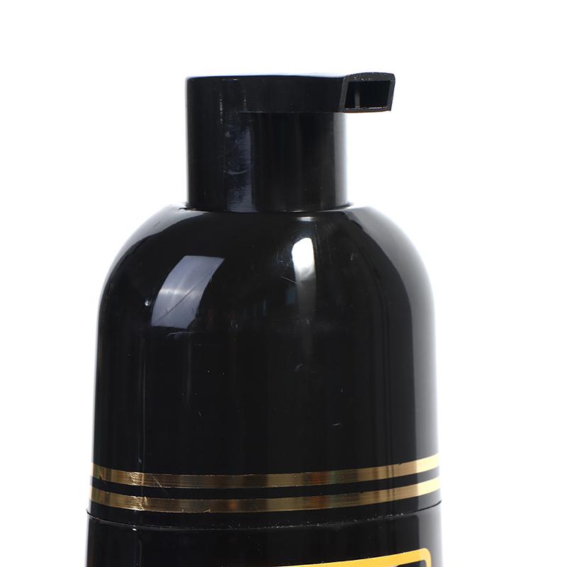 500Ml Permanent Black Hair Shampoo Organic Natural Fast Hair Dye