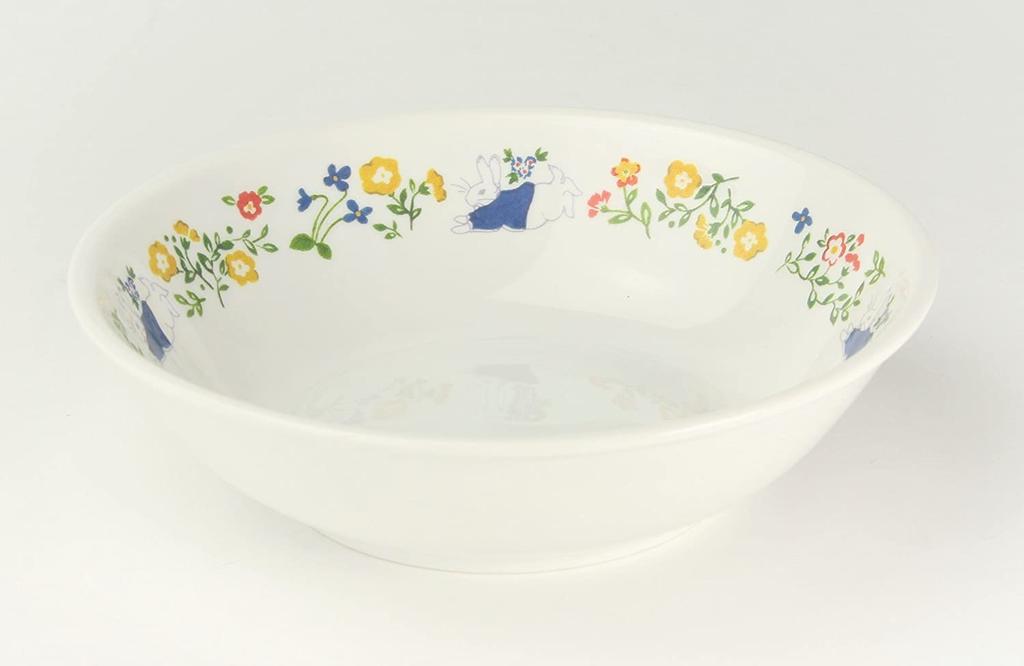 High strength porcelain that is hard to break Lunch small deep small cup set Peter Rabbit Natural Garden Easy for children to eat and easy for adults