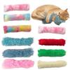 Pet Cat Bite-Resistant Catnip Teething Chew Toy Keep Kitten Busy for Biting with Catnip Strip Pillow Theme