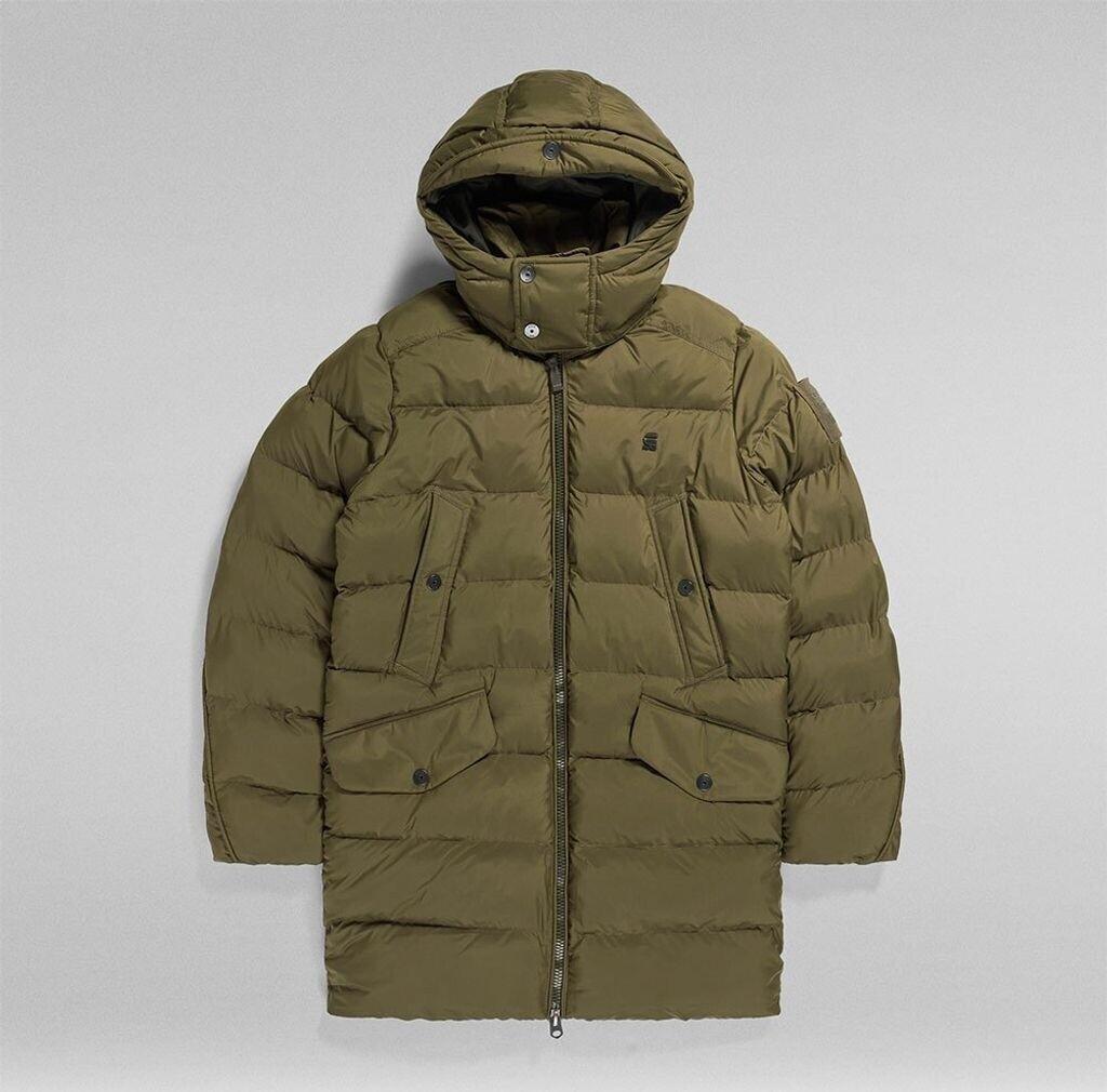 Winter Jacket G-Star G-Whistler Padded Hooded Parka (D20102-D199) G-Whistler Padded Hooded Parka (D20102-D199) Dark Olive