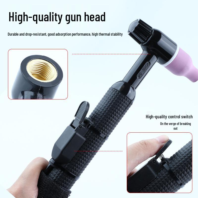 WP-18/26 Water-Cooled Argon Arc Welding Gun Set with Cable & Earth Handle