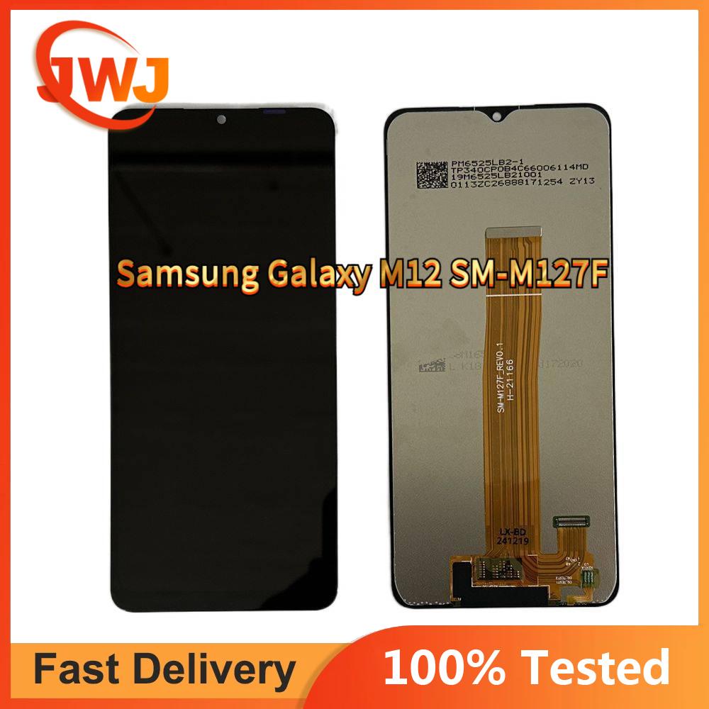 LCD Screen and Digitizer Full Assembly For Samsung Galaxy M12 SM-M127F